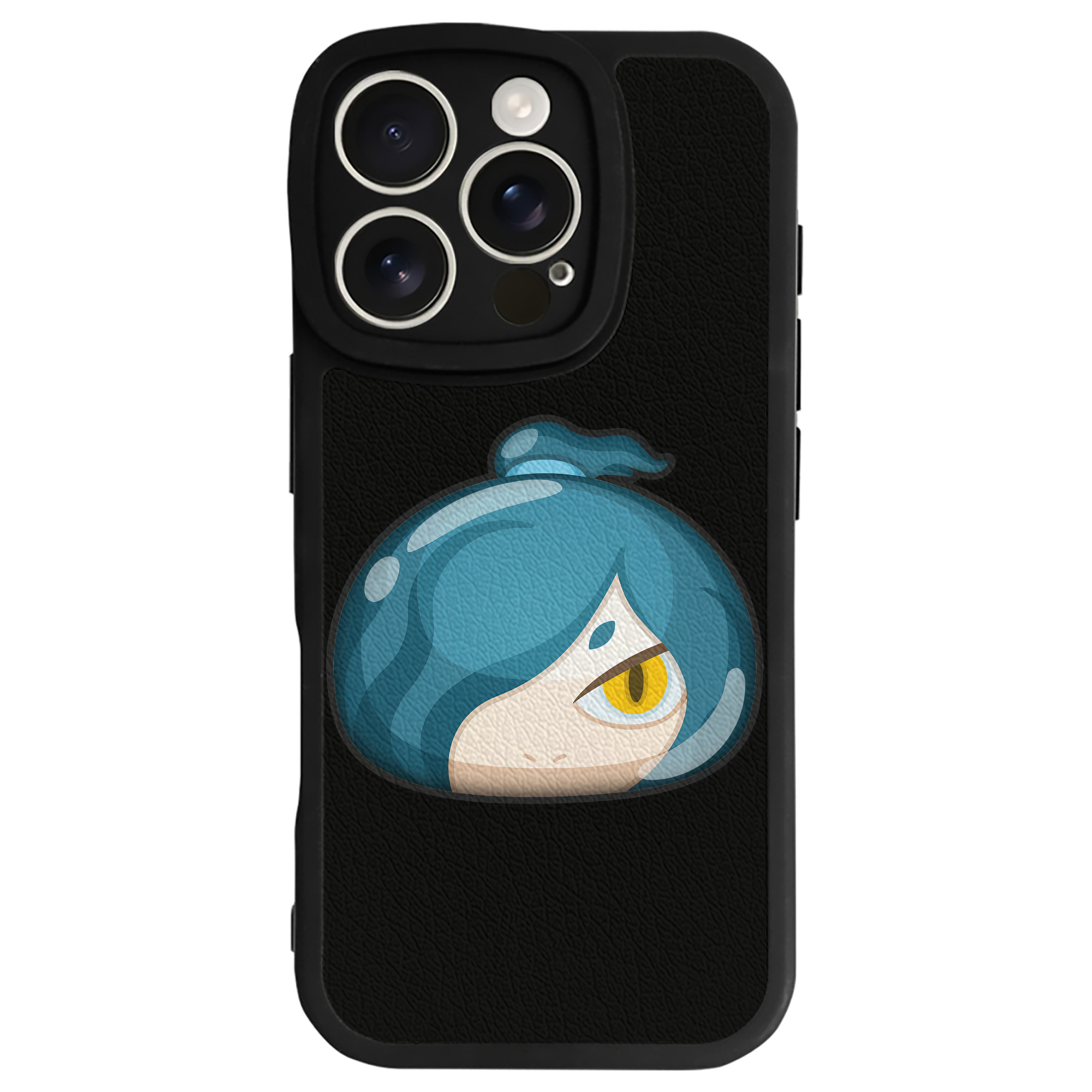 （画像用） 妖怪ウォッチ Yo-kai Watch 【iPhone 16シリーズ対応】シリコンスマホケース（レザー調） 材質：シリコン